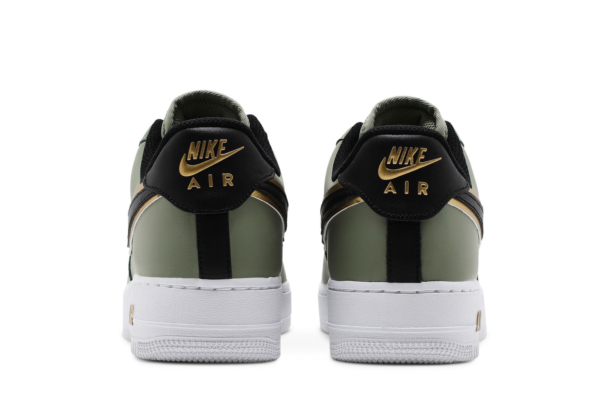 Buy Air Force 1 07 LV8 Metallic Swoosh Pack Oil Green DA8481 300 GOAT UK