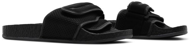 Pharrell x adidas Chancletas Hu Slide Black Future