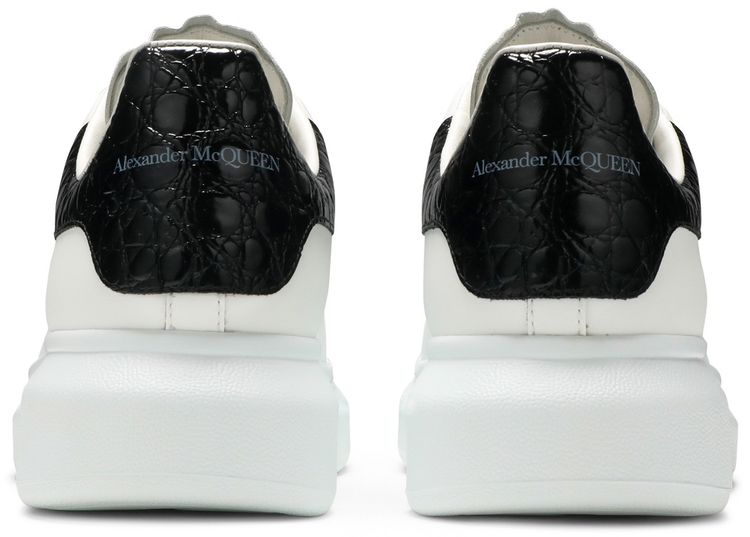 Alexander McQueen Oversized Sneaker Black Crocodile