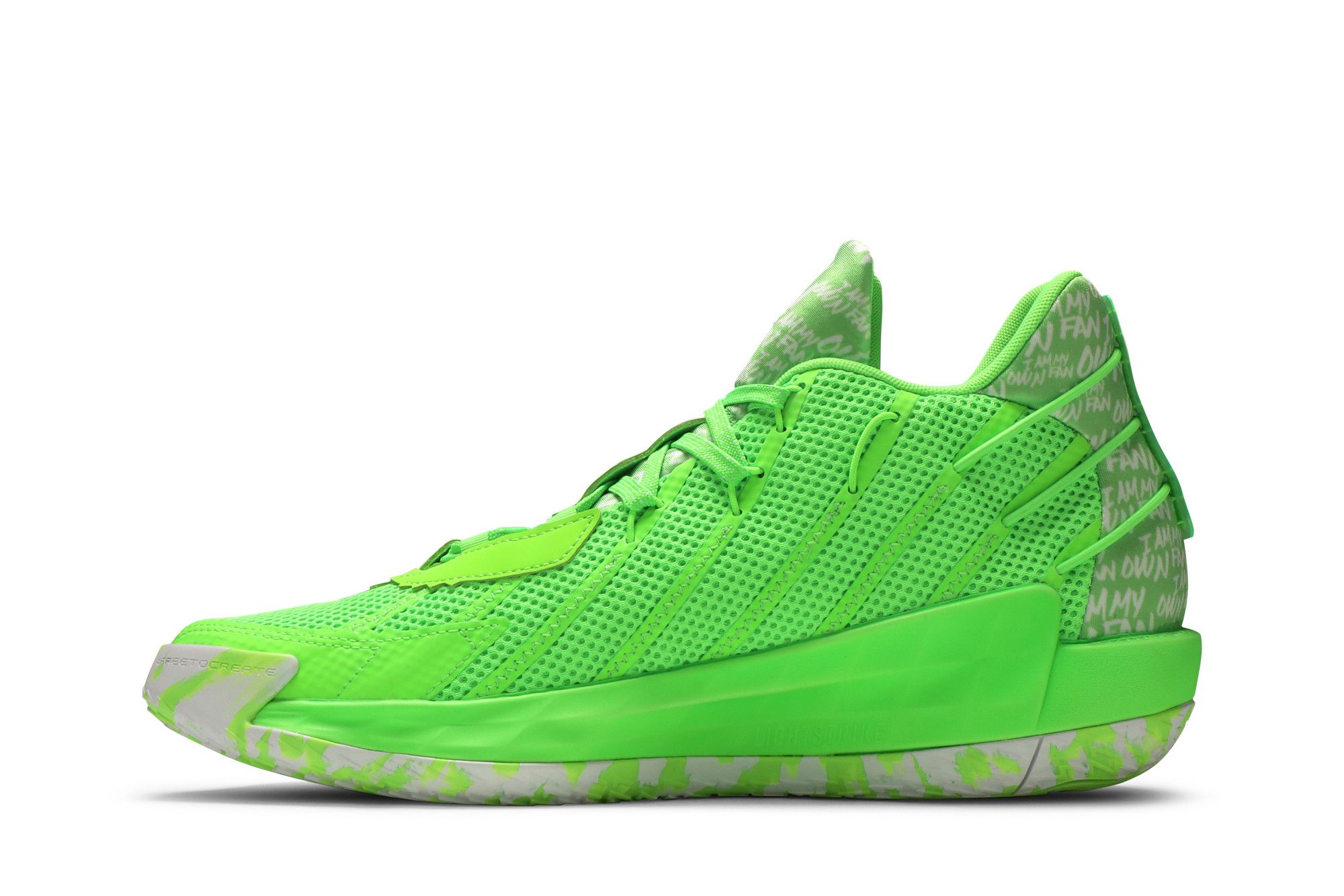 Dame 5 lime green top