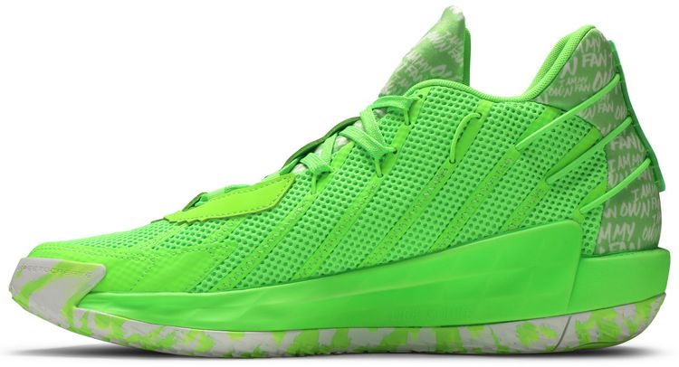 Adidas Dame 7 I Am My Own Fan   Solar Green