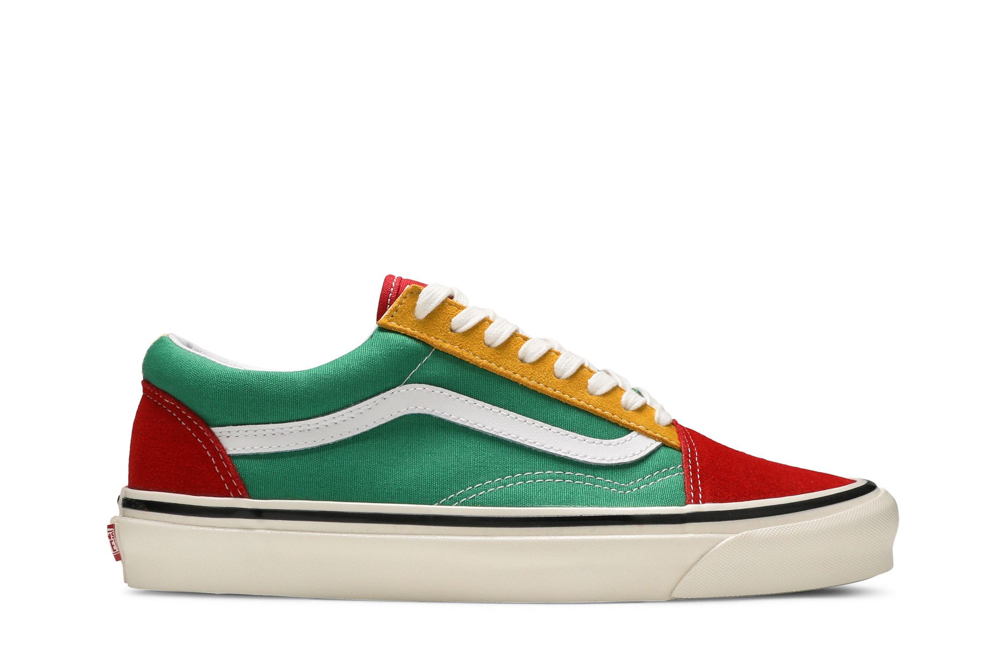 Green yellow sales red vans