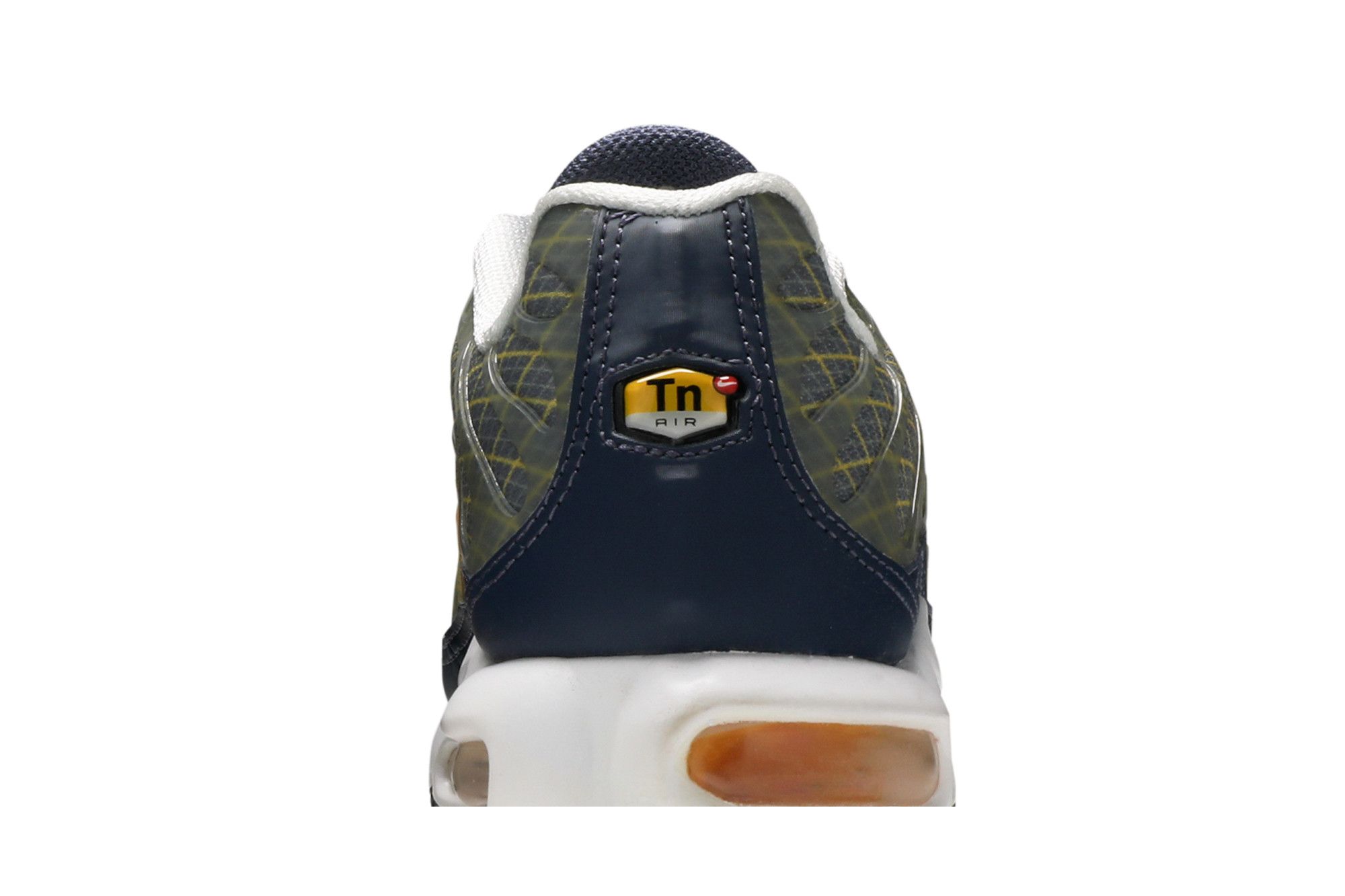Nike air max plus og steel spun yellow & white top