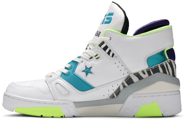 Just Don x ERX 260 Mid Animal   White Teal