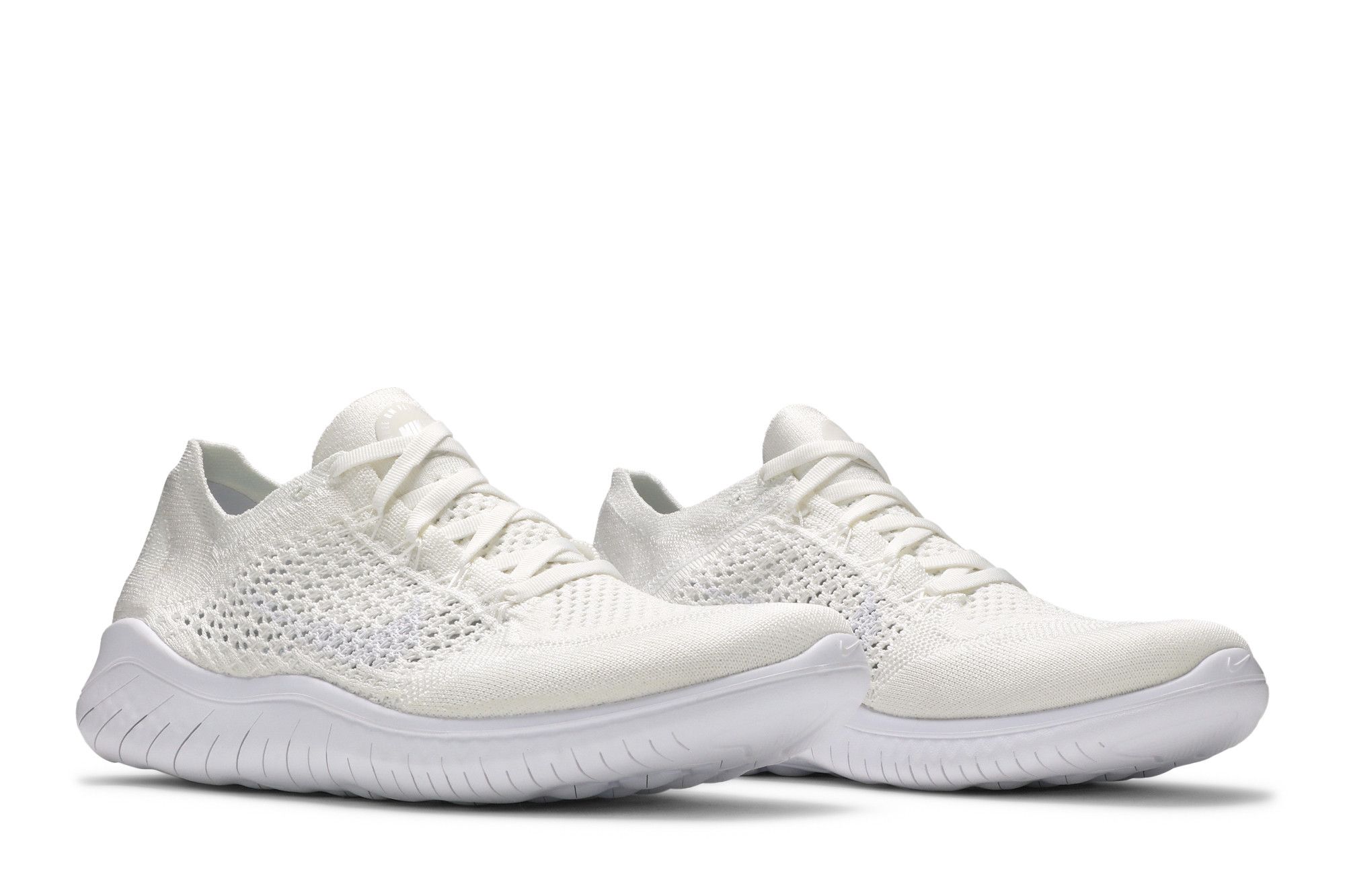 Nike free rn flyknit 2018 womens triple white online