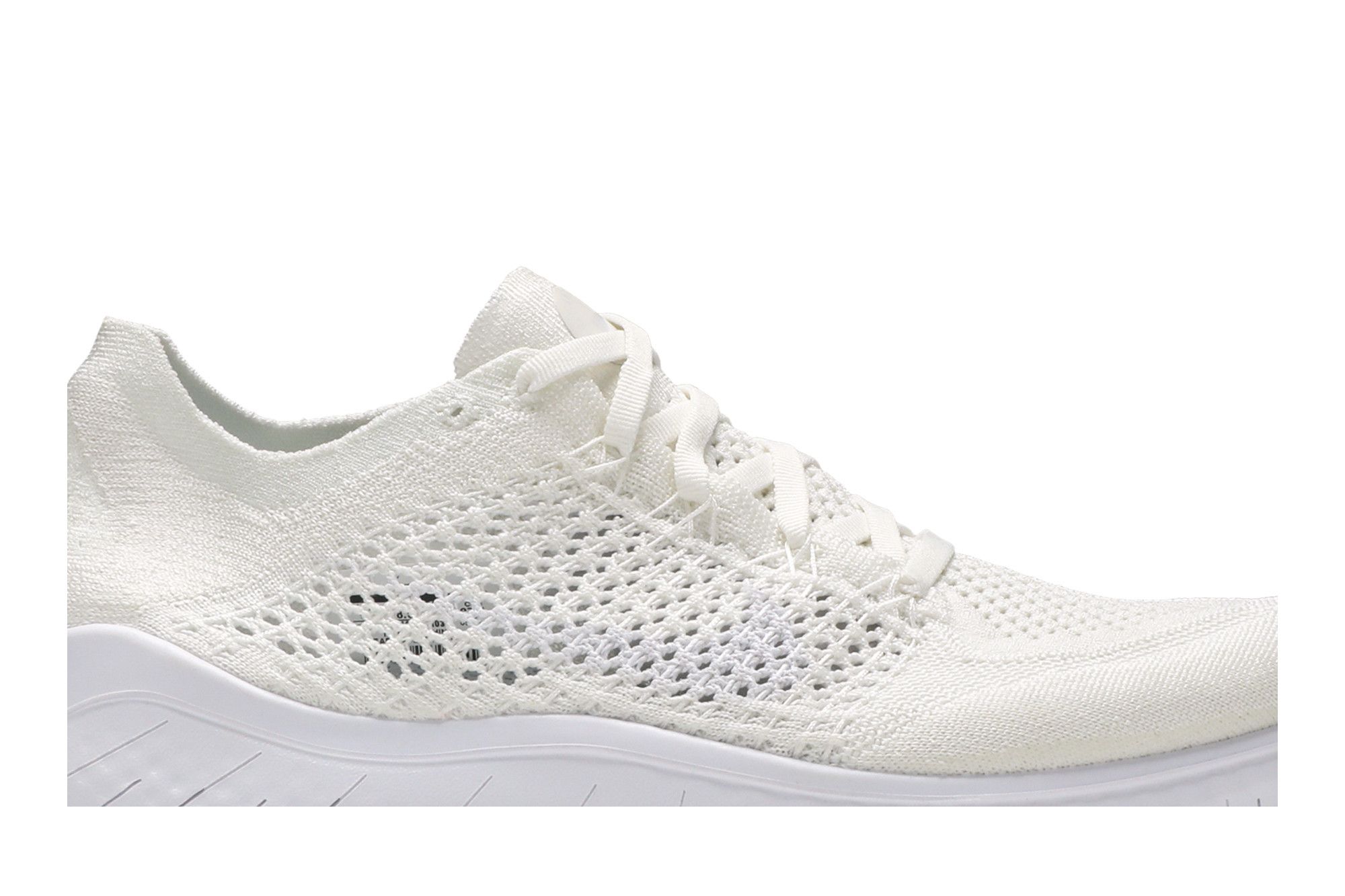 Buy Free RN Flyknit 2018 Triple White 942838 103 GOAT