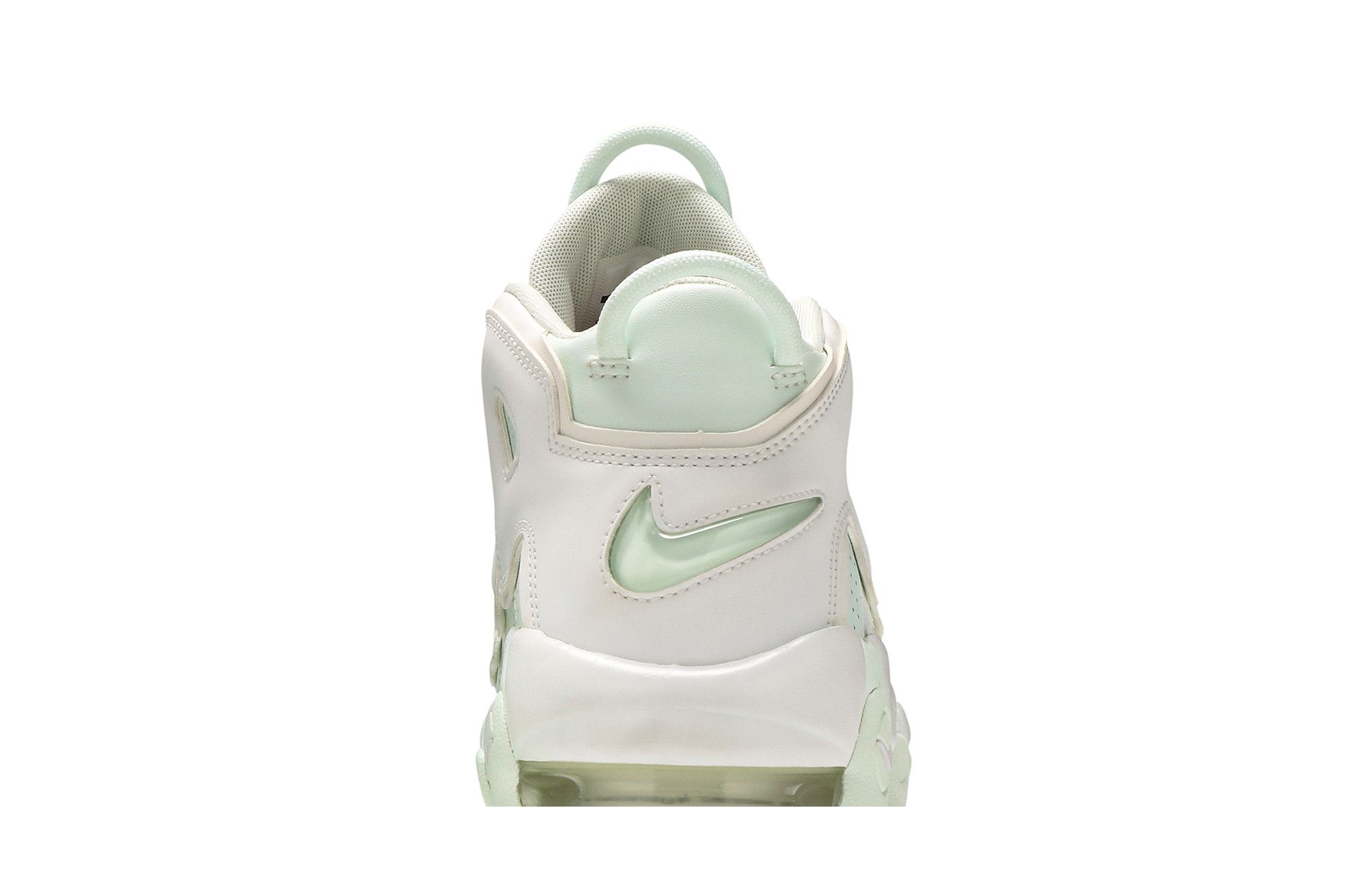 Nike uptempo barely green clearance