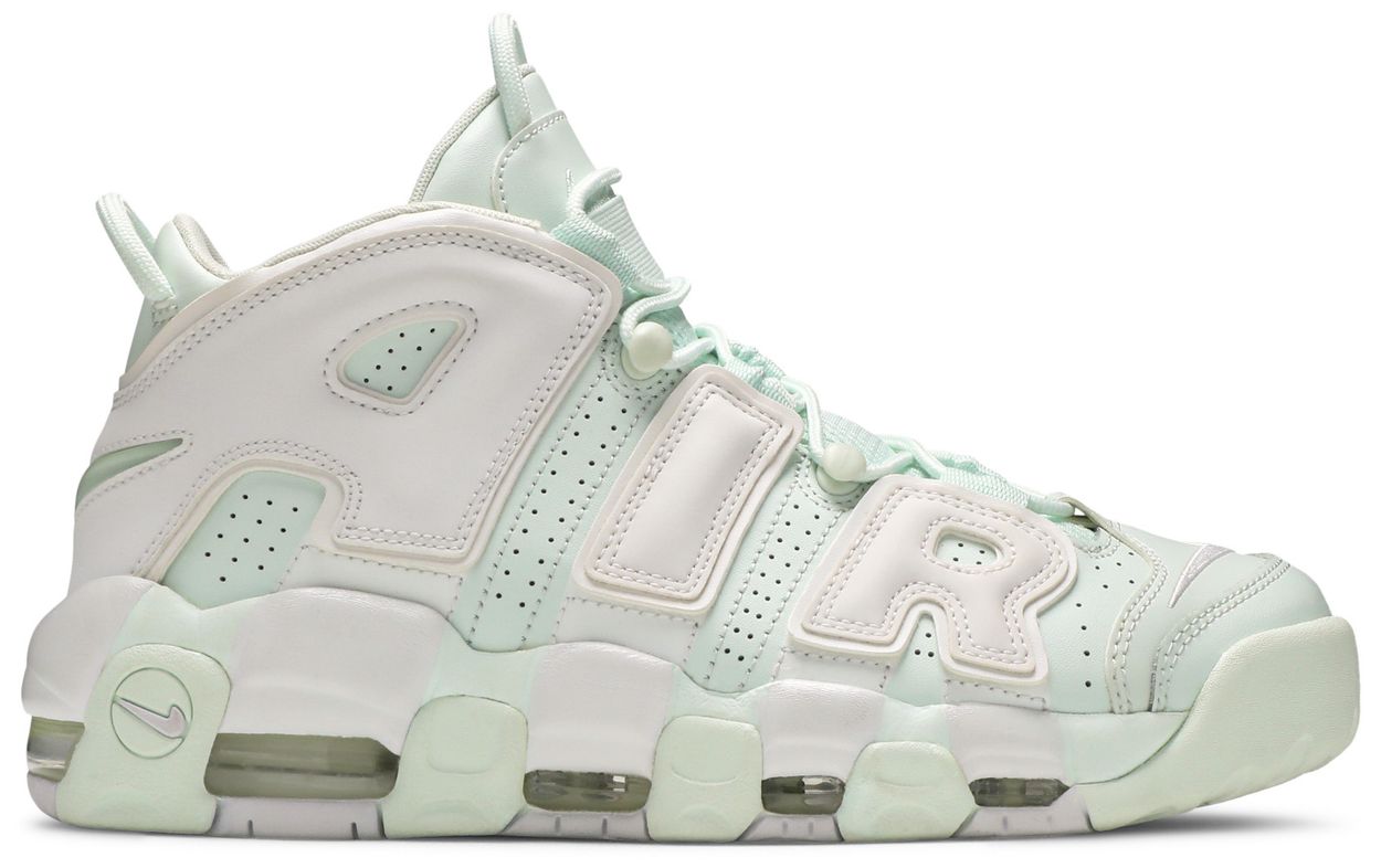 uptempo black and green