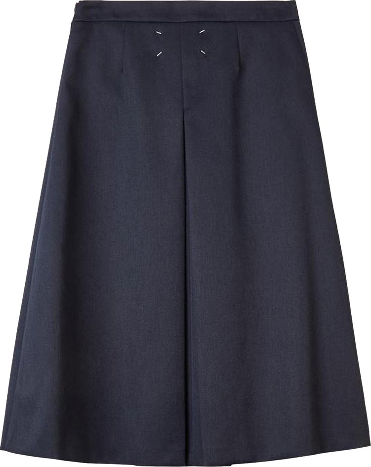 Maison Margiela Contrasted Pocket Skirt Pants Navy