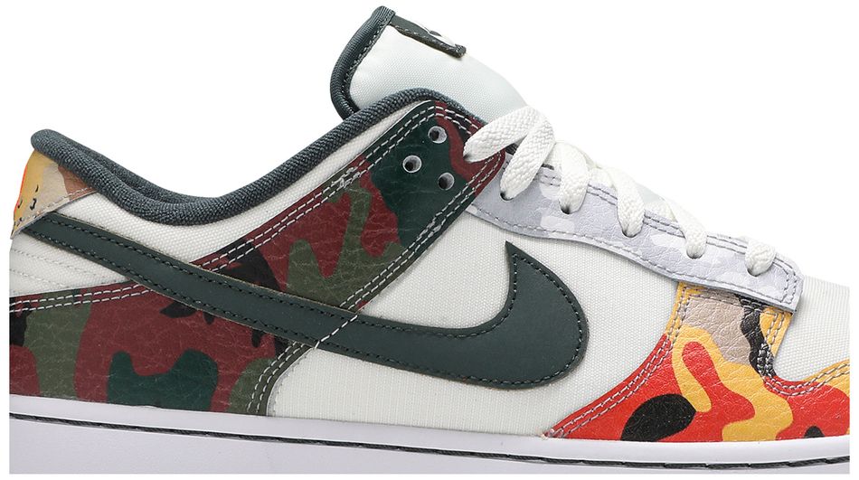 sail multi camo dunks outfit