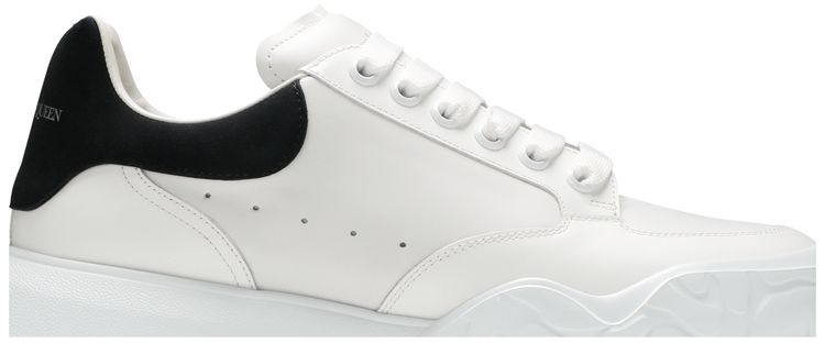 Alexander McQueen Oversized Court Trainer White Black
