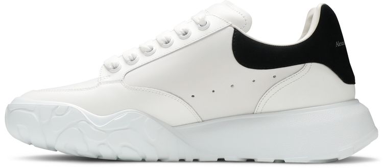 Alexander McQueen Oversized Court Trainer White Black