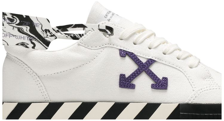Off White Vulc Sneaker Low White Purple