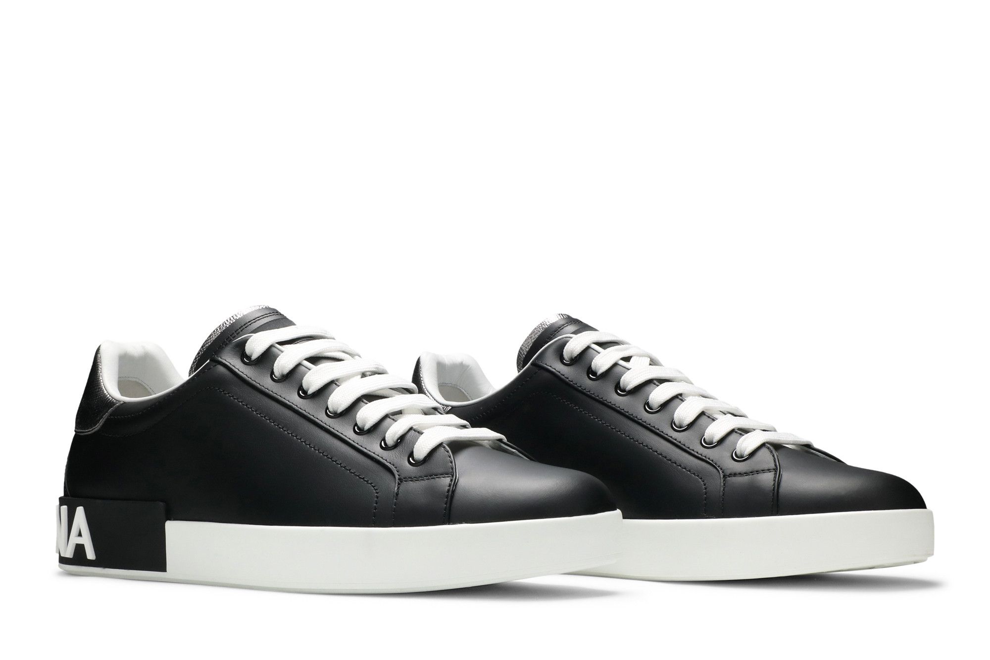 スニーカー Dolce & Gabbana SNEAKER (CS2175AH405 89527) Buy Dolce & Gabbana Portofino 'Black Silver' - CS1760 AH527