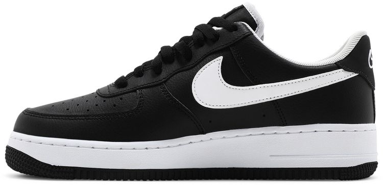 Nike Air Force 1 07 LV8 Double Swoosh   Black White