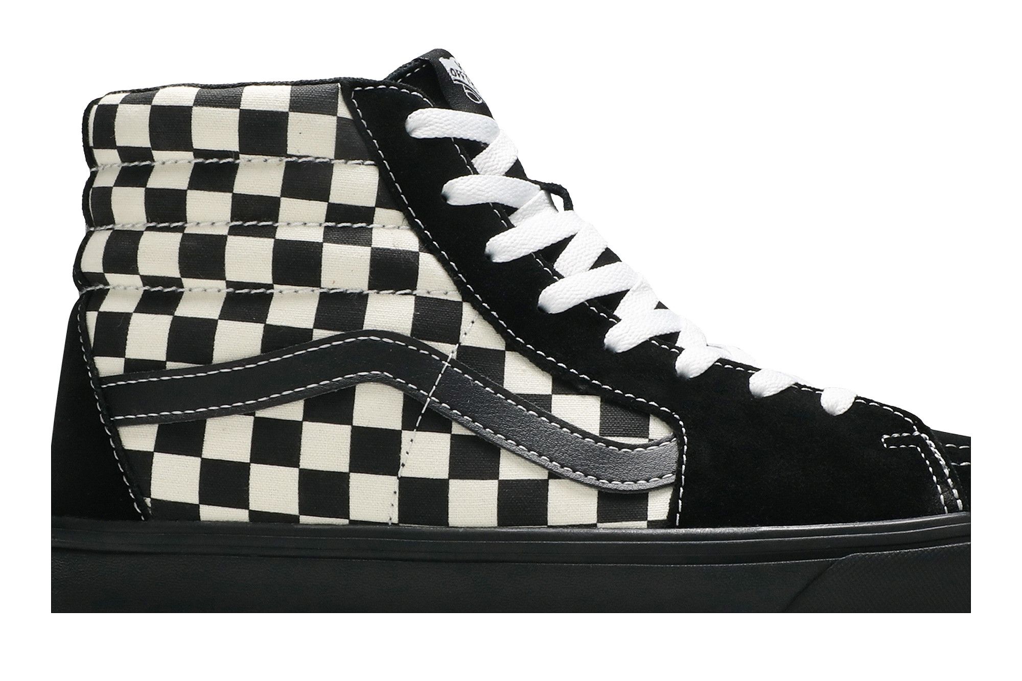 Buy Vans Sk8-Hi ComfyCush 'Mixed Media - Black Checker