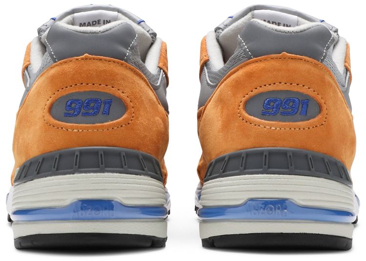 New Balance 991 Made In England Yellow Blue