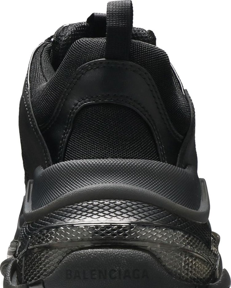 Balenciaga Triple S Sneaker Clear Sole   Black