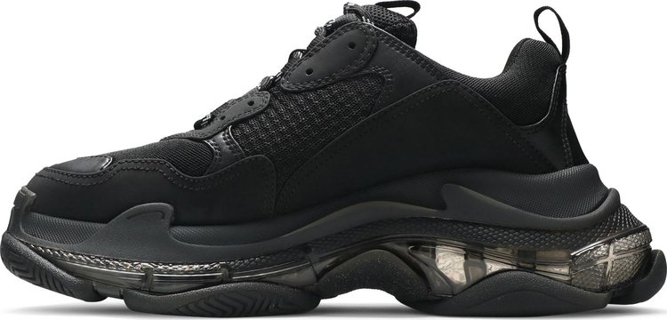 Balenciaga Triple S Sneaker Clear Sole   Black