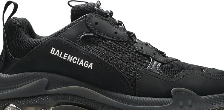 Balenciaga Triple S Sneaker Clear Sole   Black