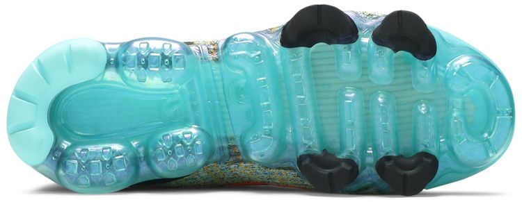 Nike Air VaporMax Flyknit 3 GS White Crimson Turqoise