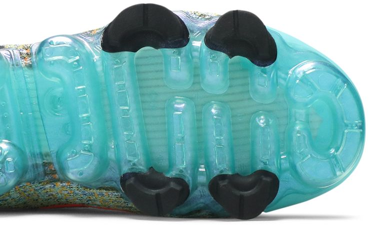 Nike Air VaporMax Flyknit 3 GS White Crimson Turqoise