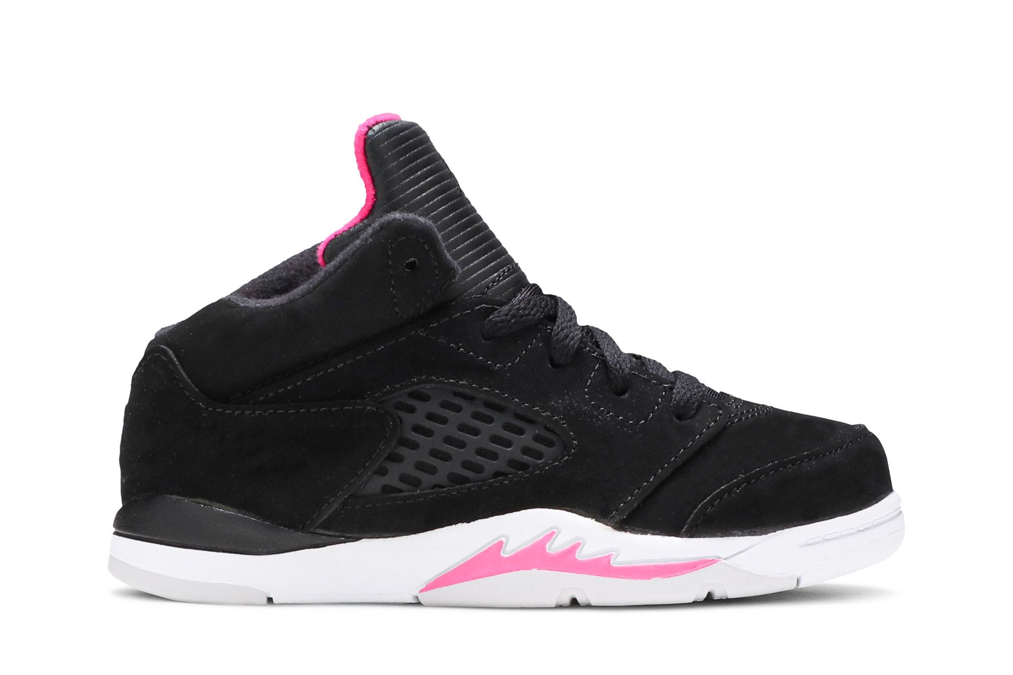 Jordan 5 clearance black pink