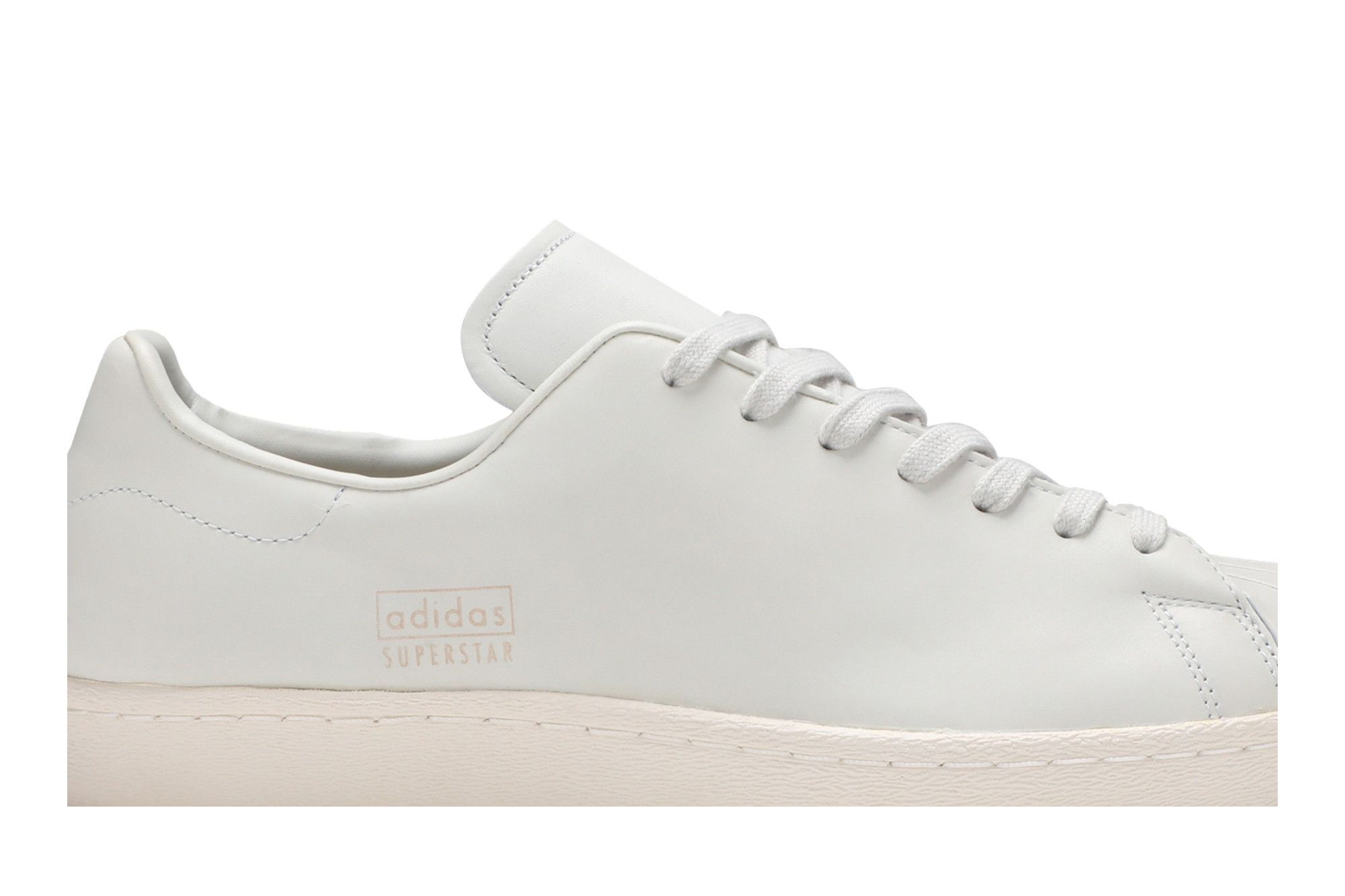 Adidas superstar 80's clean white hotsell