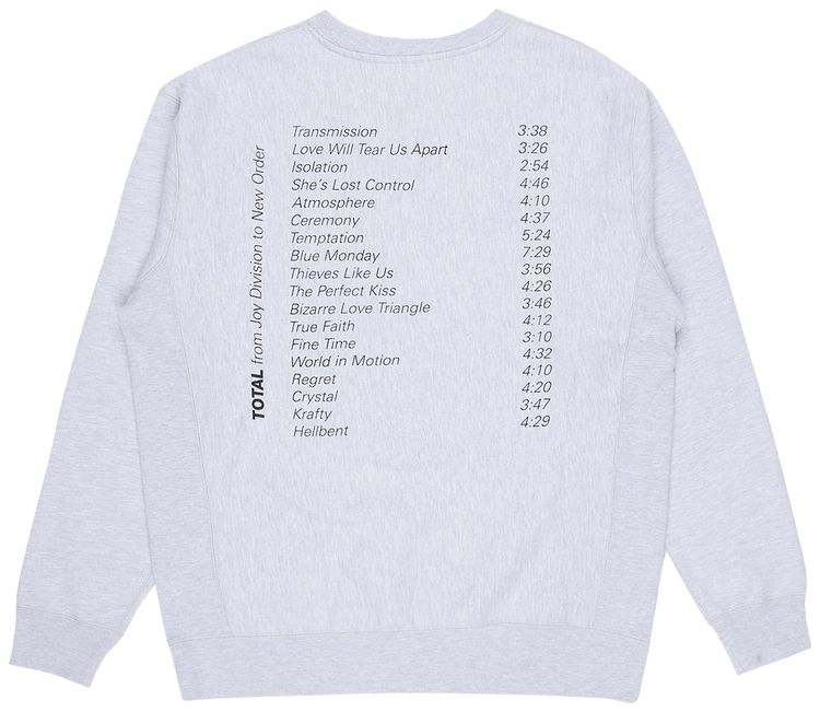 Pleasures Total Premium Crewneck Heather Grey