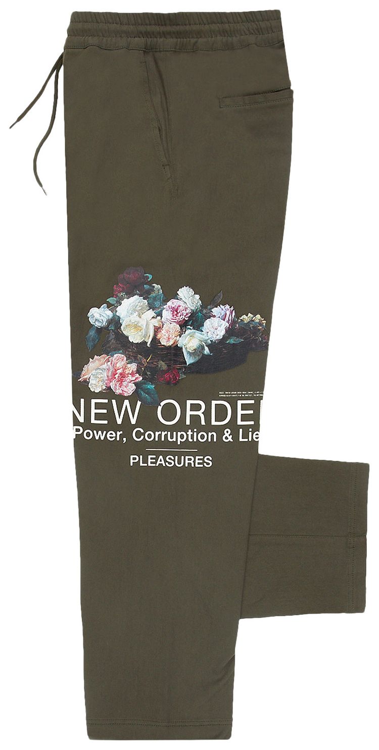 Pleasures Power Beach Pant Olive