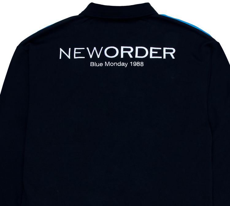 Pleasures Blue Monday Polo Shirt Black