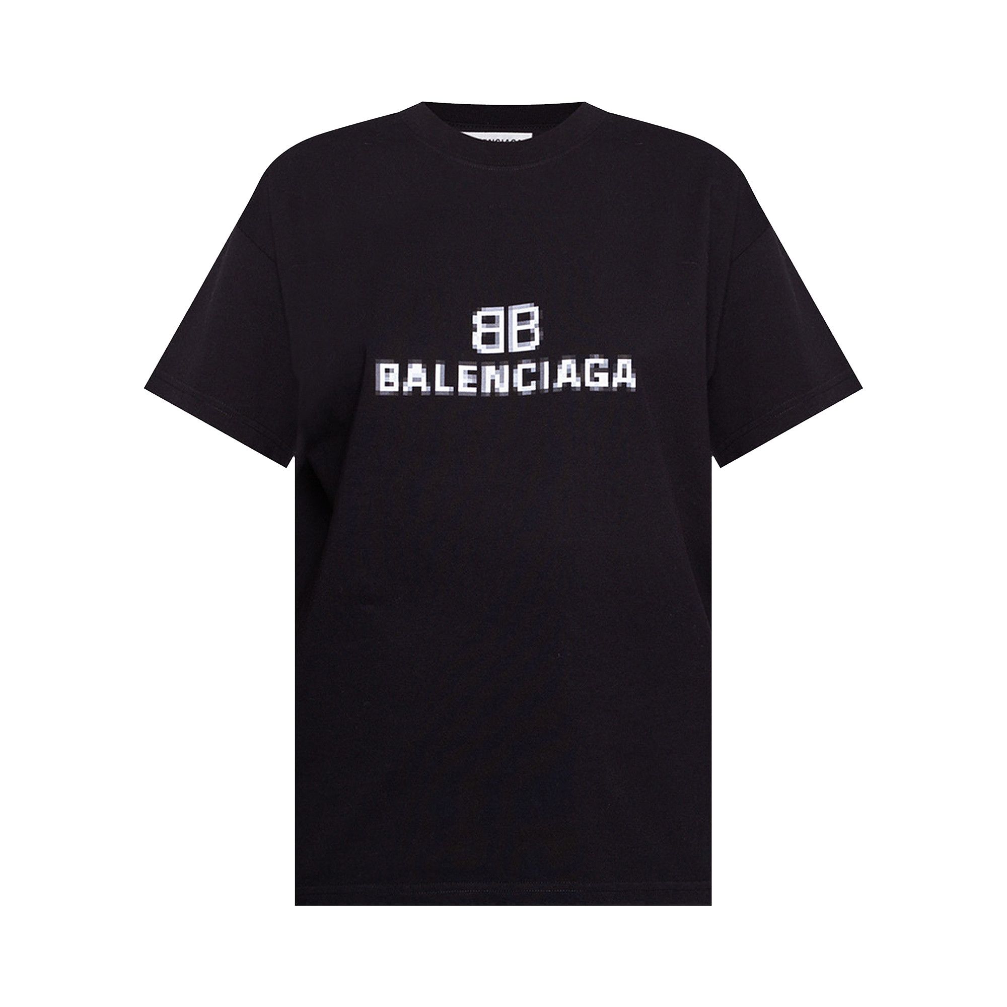 Tee shirt sales noir balenciaga