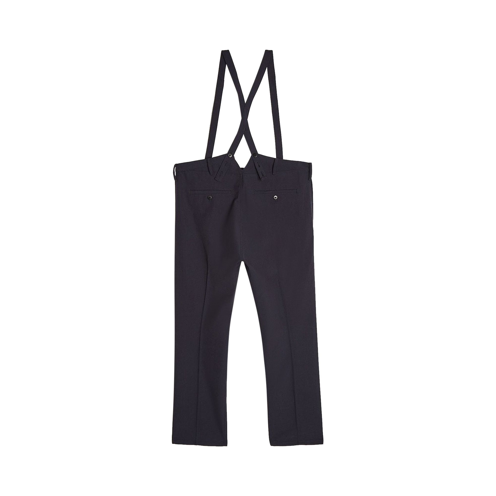 Buy Visvim Travailler Braces Pants 'Navy' - 0121105008016