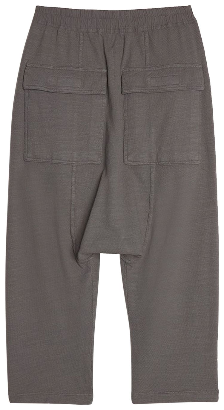 Rick Owens DRKSHDW Cropped Drawstring Pant Dark Dust