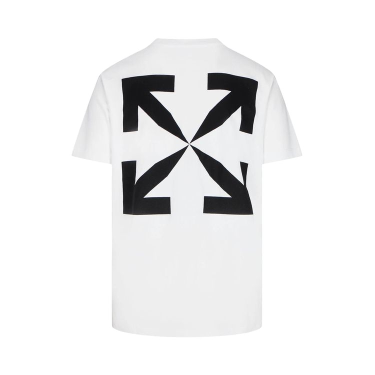 Off White Monalisa Slim Tee WhiteBlack