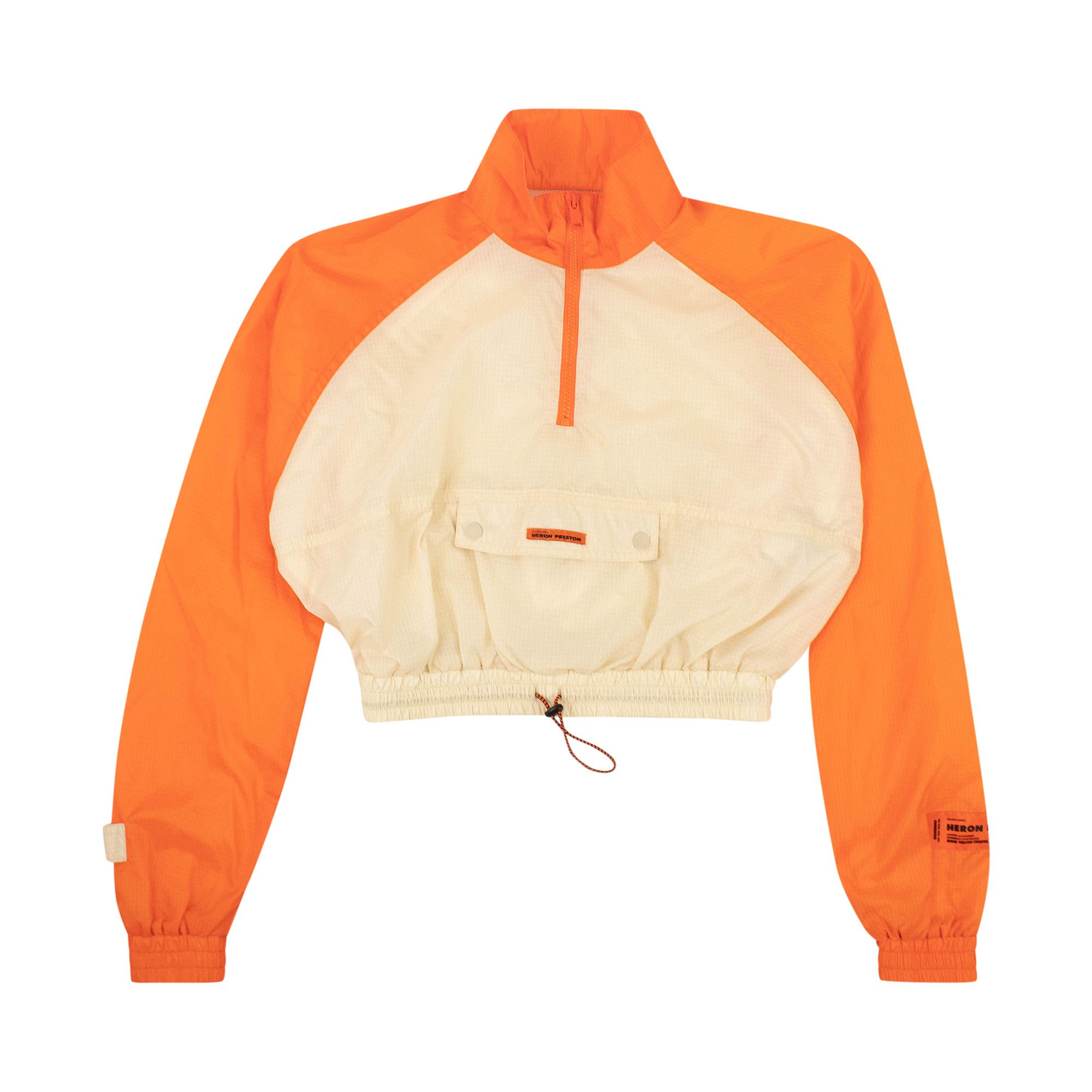 Buy Heron Preston Crop Windbreaker 'Nude' - HWEB002E196160140300