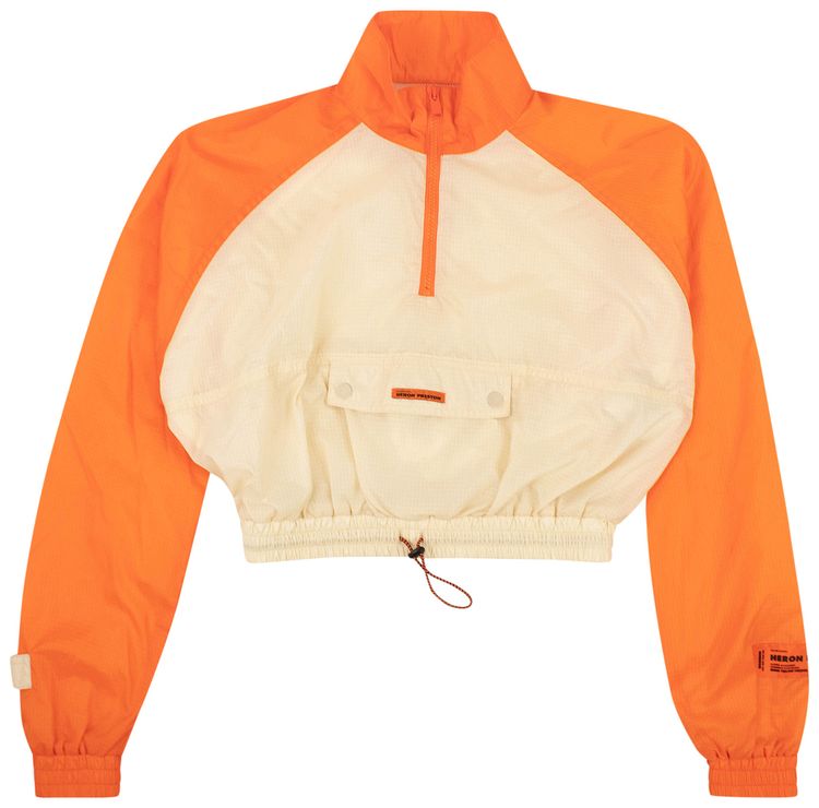 Heron Preston Crop Windbreaker Nude