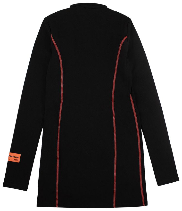Heron Preston CTNMB Active Long Sleeve Dress Black