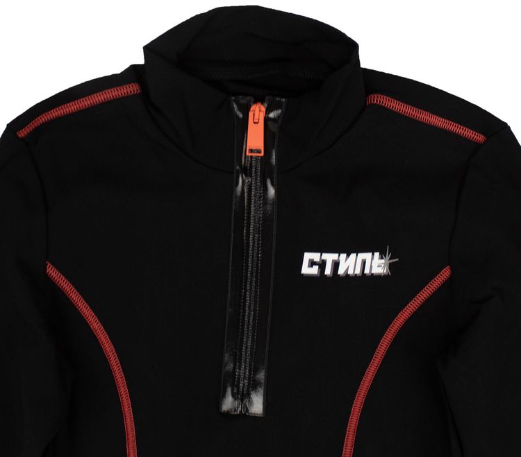 Heron Preston CTNMB Active Long Sleeve Dress Black