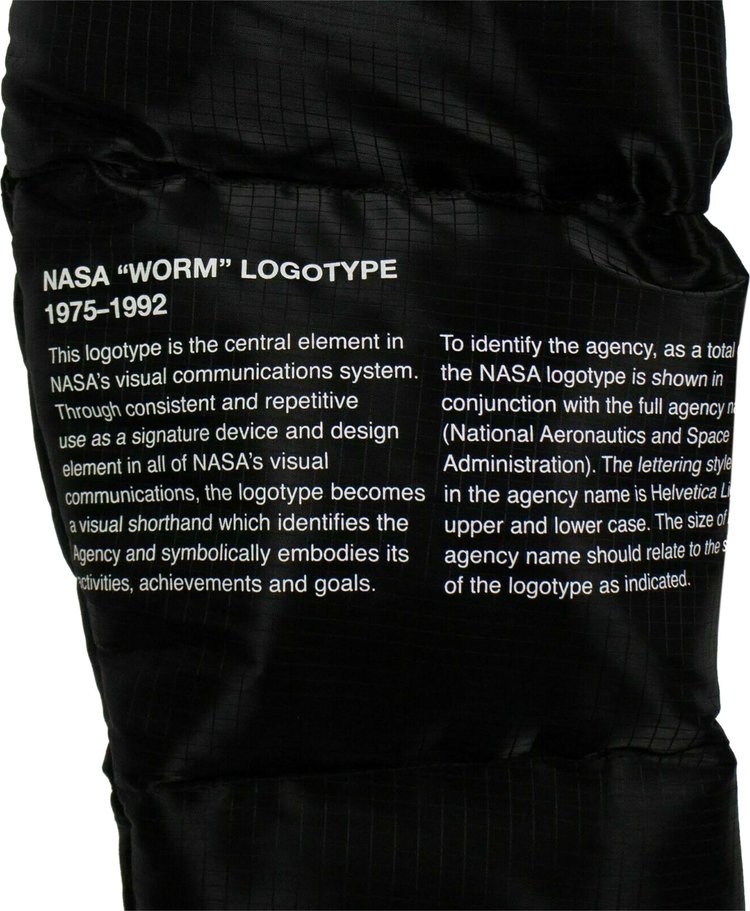 Heron Preston Nasa Space Jacket Black