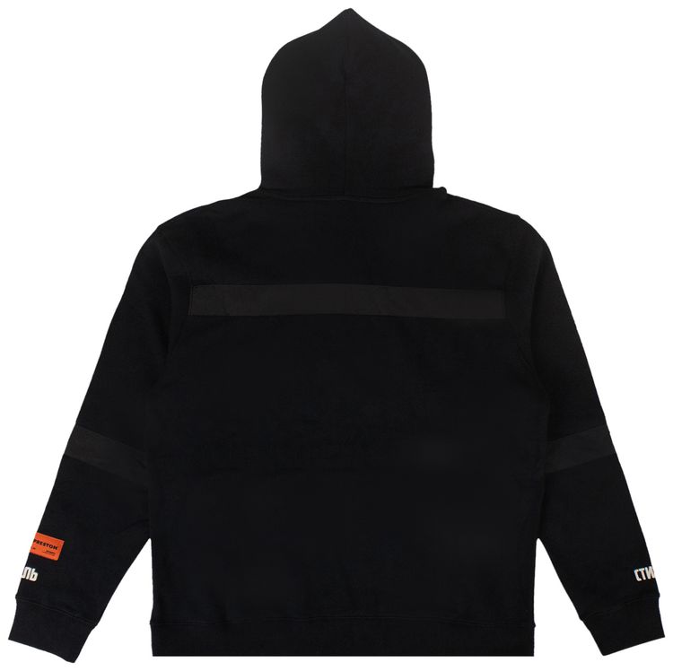 Heron Preston CTNMB Dots Reflective Hoodie Off Black