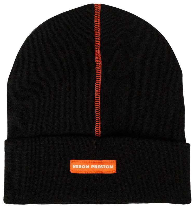Heron Preston Nasa Beanie BlackWhite