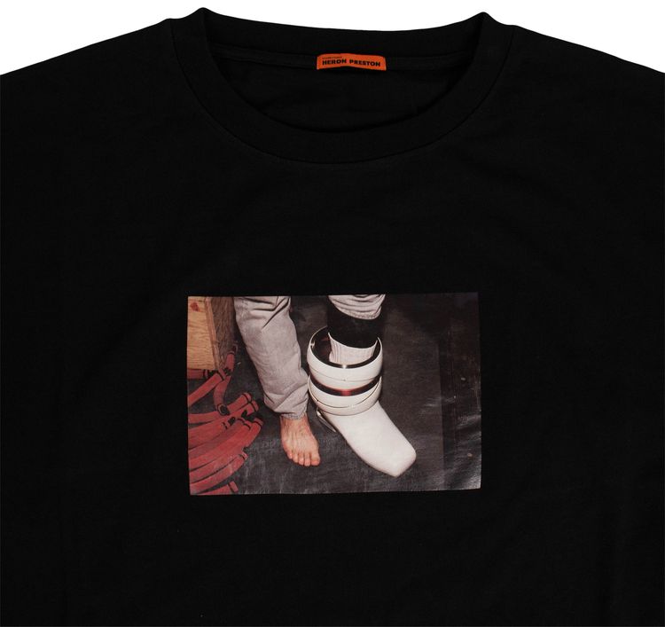 Heron Preston Photographic Print Sweatshirt Black