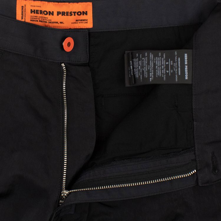 Heron Preston Loose Fit Cargo Shorts Black