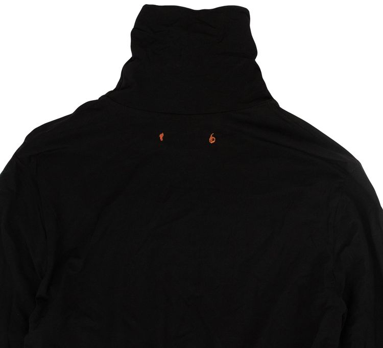 Heron Preston Turtleneck Cropped Top Black