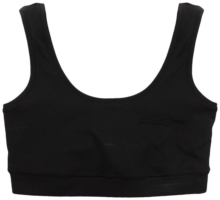 Heron Preston Logo Patch Crop Top Black