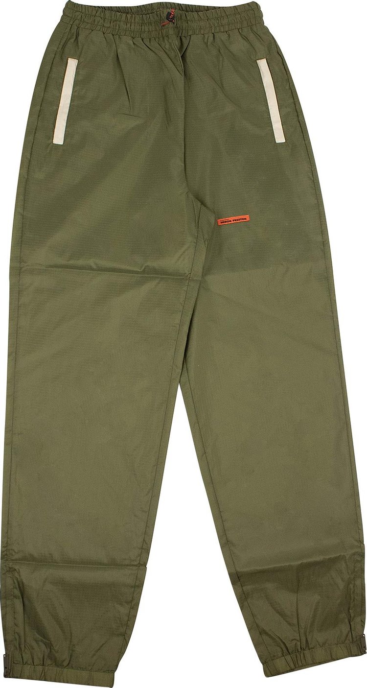 Heron Preston Nylon Pants 'Military Green'