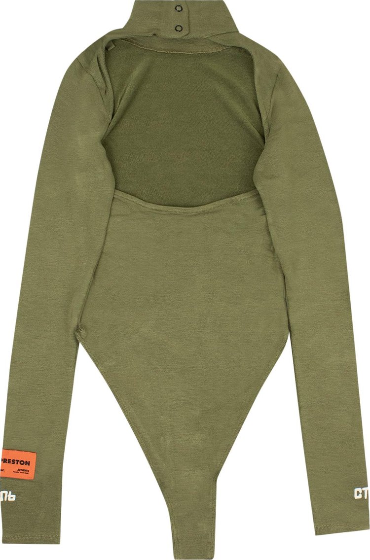 Heron Preston Turtle Neck Body Suit Military Green