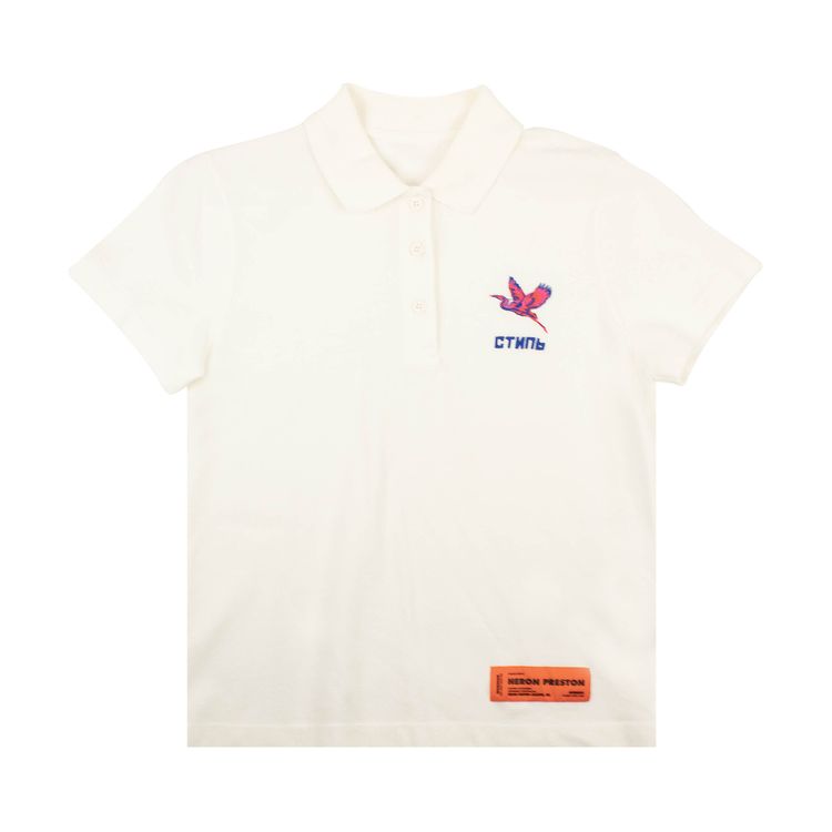 Heron Preston Swan Polo White