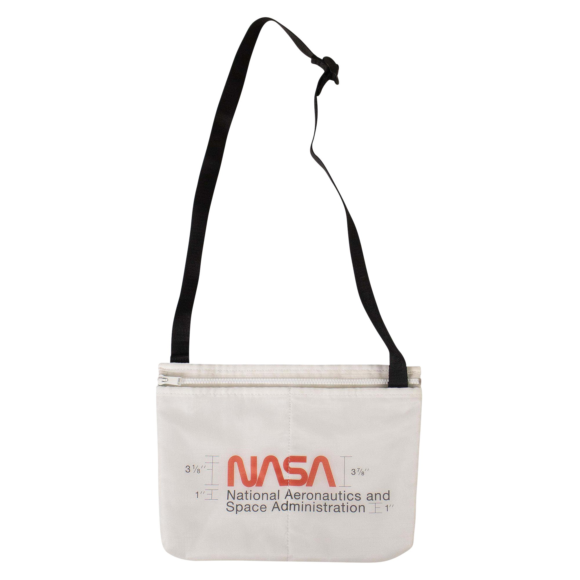 Heron Preston NASA Messenger Bag 'White' | GOAT